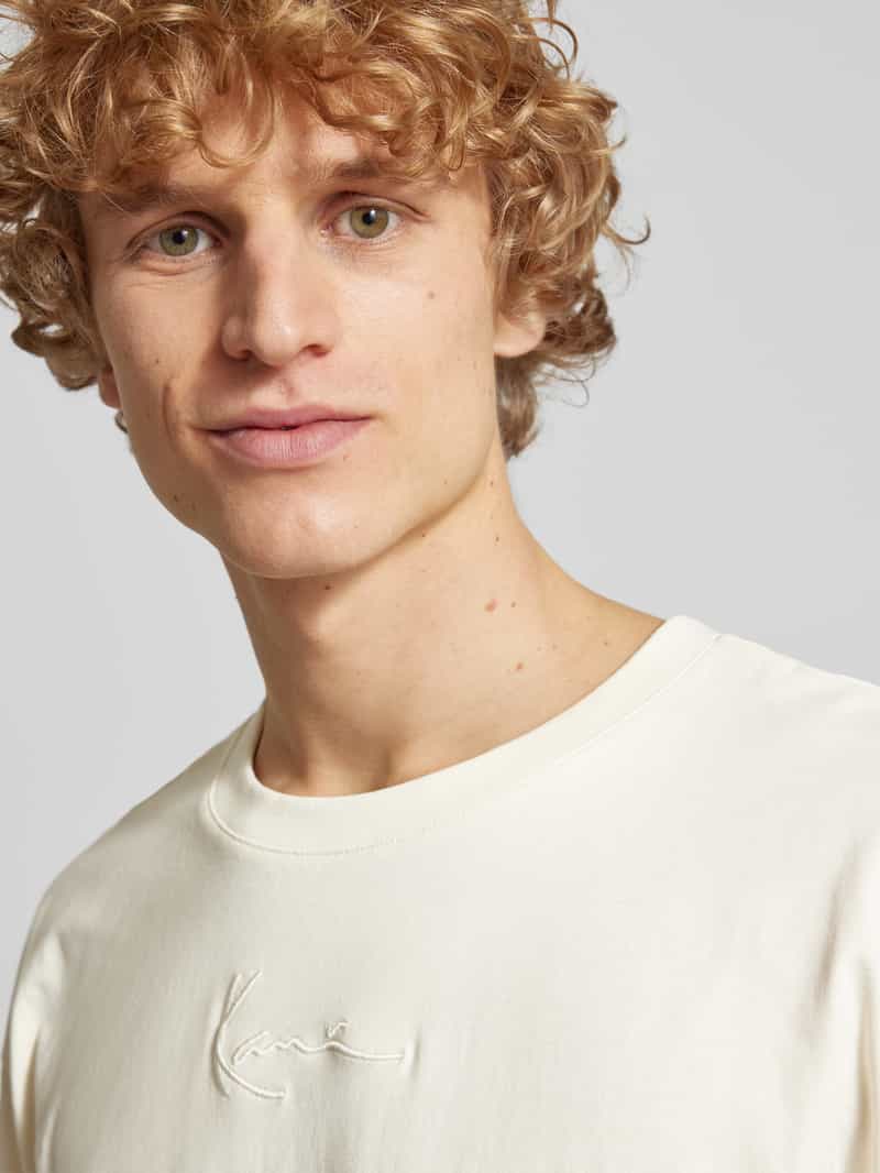 Karl Kani T-shirt met labelstitching