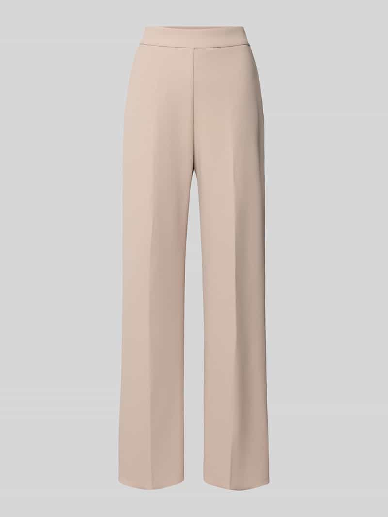 RINASCIMENTO straight fit stoffen broek met persplooien