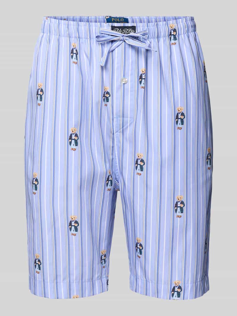 Polo Ralph Lauren Underwear Korte pyjamabroek met elastische band