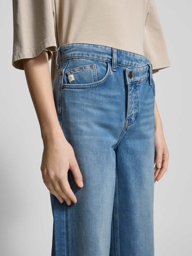Goldgarn Jeans met 5-pocketmodel