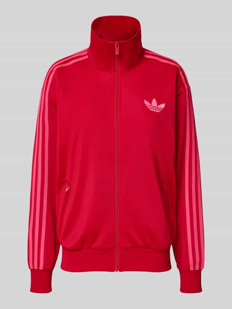 adidas Originals Regular fit sweatjack met opstaande kraag model 'Firebird'