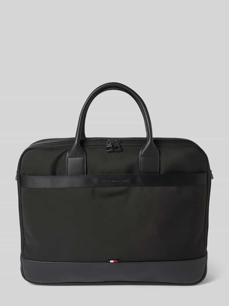 Tommy Hilfiger Laptoptas met labelopschrift
