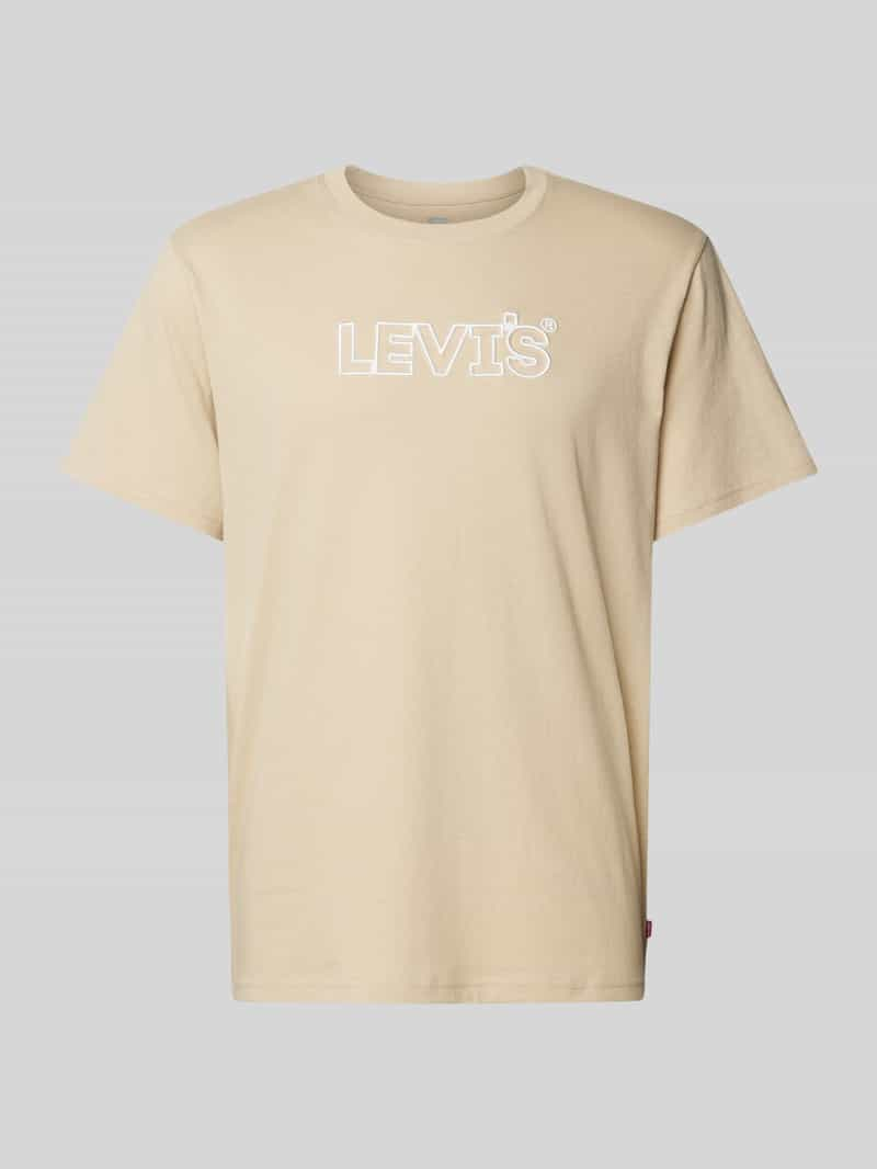 Levi's Relaxed fit T-shirt met labelprint