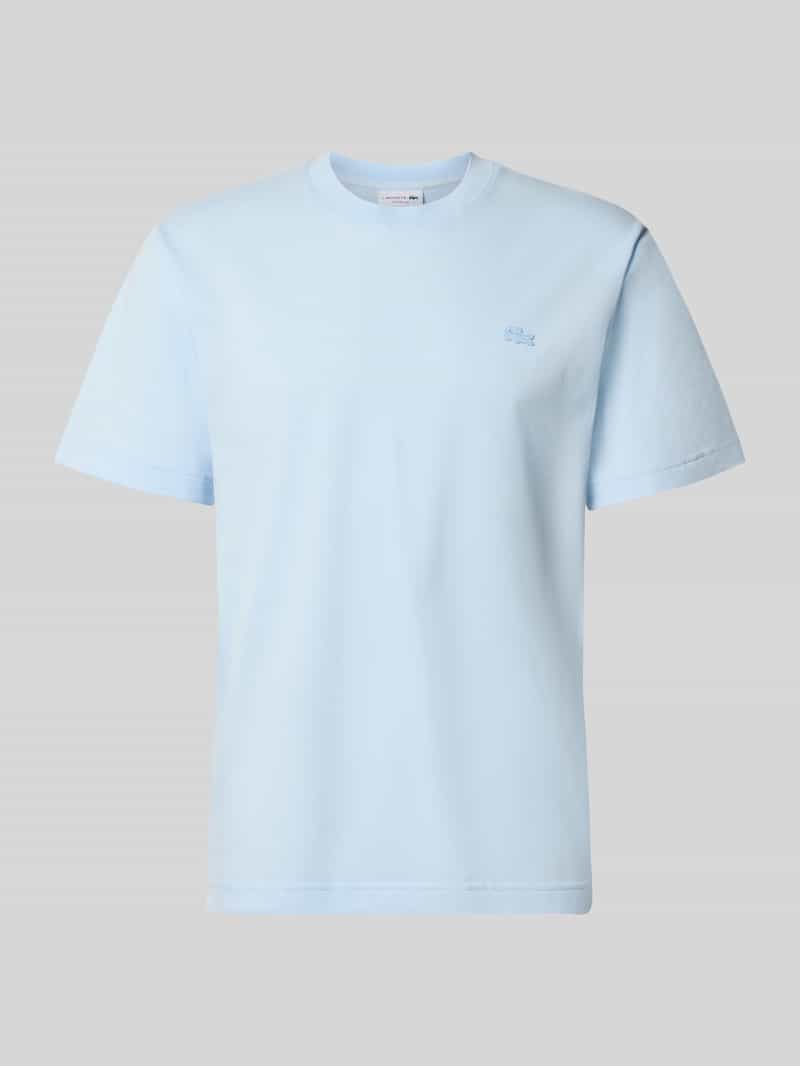 Regular fit t-shirt van puur katoen