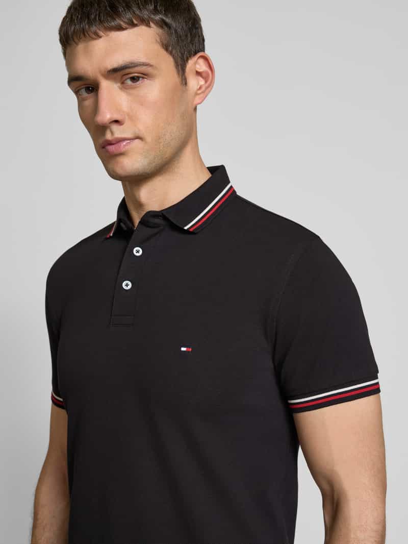 Tommy Hilfiger Regular fit poloshirt met logostitching