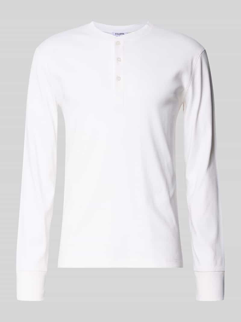 Filippa K Slim fit shirt met lange mouwen van puur katoen