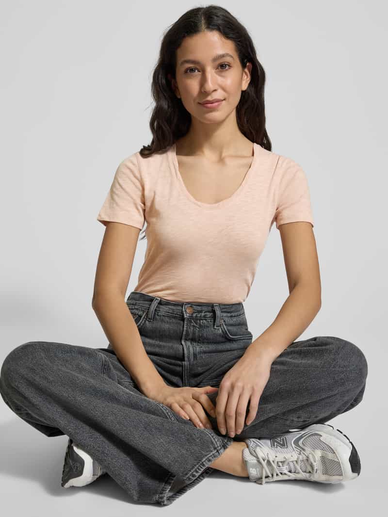 Marc O'Polo Shaped fit T-shirt van puur katoen