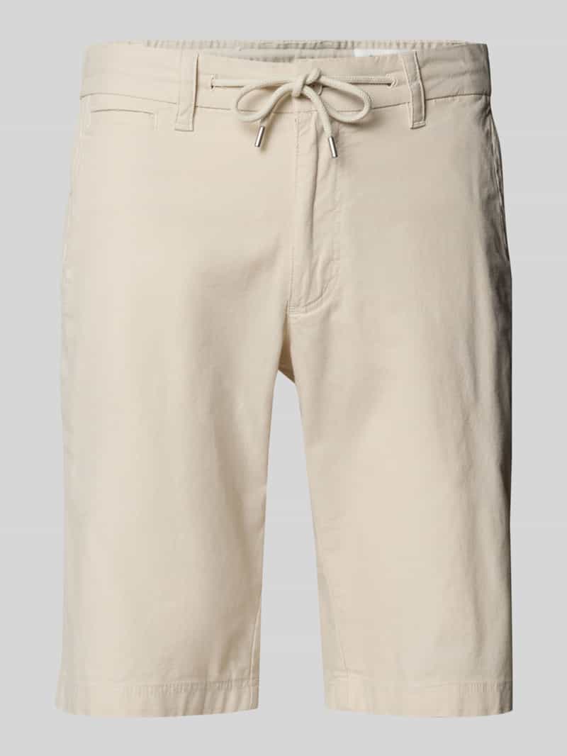 s.Oliver RED LABEL Regular fit korte chino van katoenmix