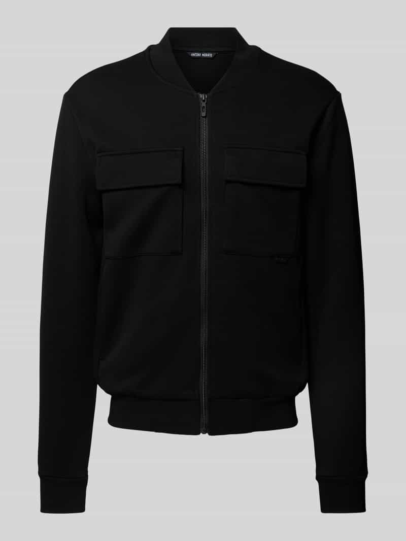 Antony Morato Sweatjack met opstaande kraag