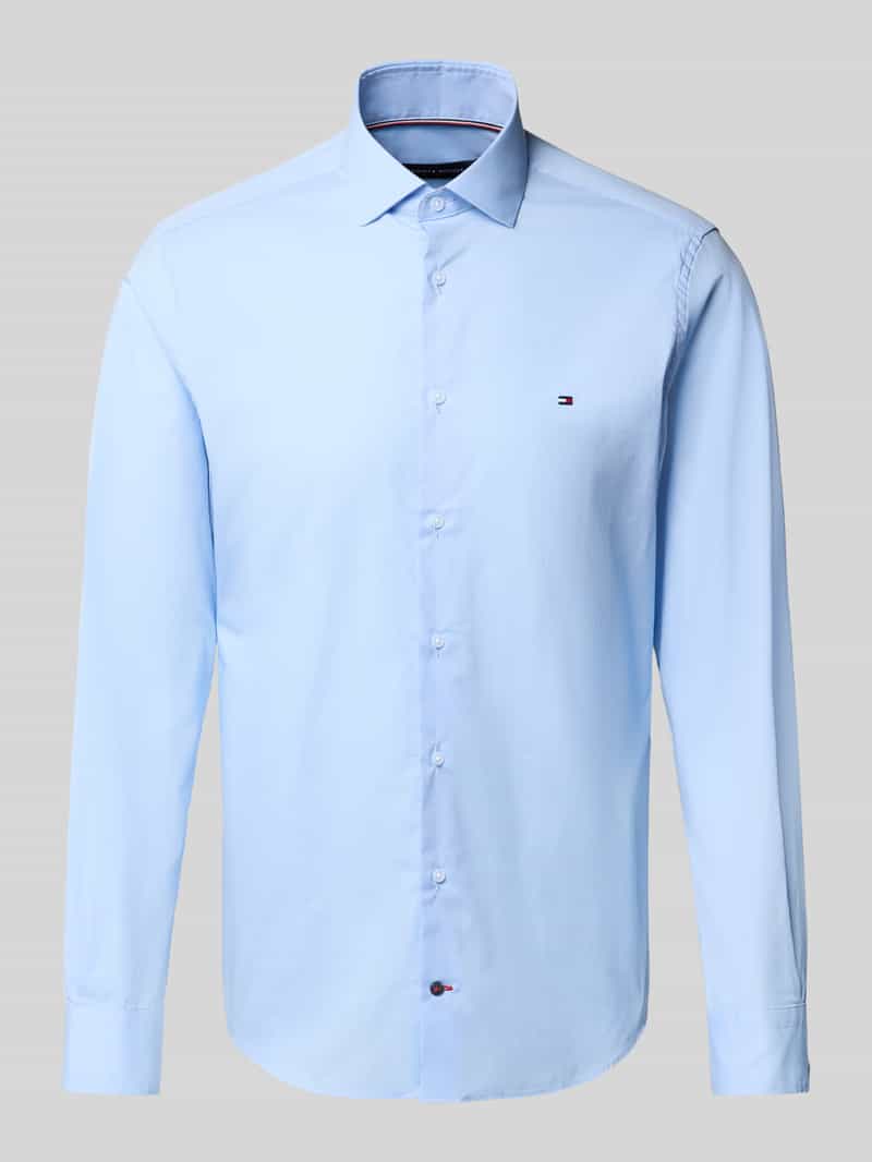 Tommy Hilfiger Tailored Slim fit zakelijk overhemd van katoenmix
