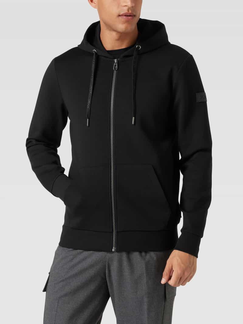 Sweatjack met labeldetail JOOP! Collection