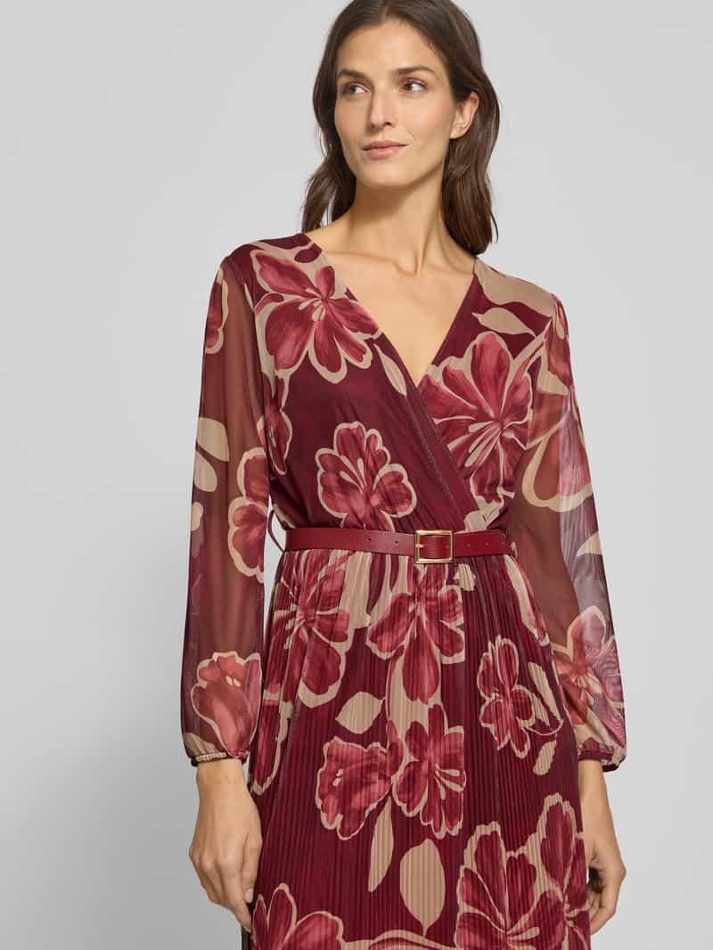 ZABAIONE Maxi-jurk met V-hals