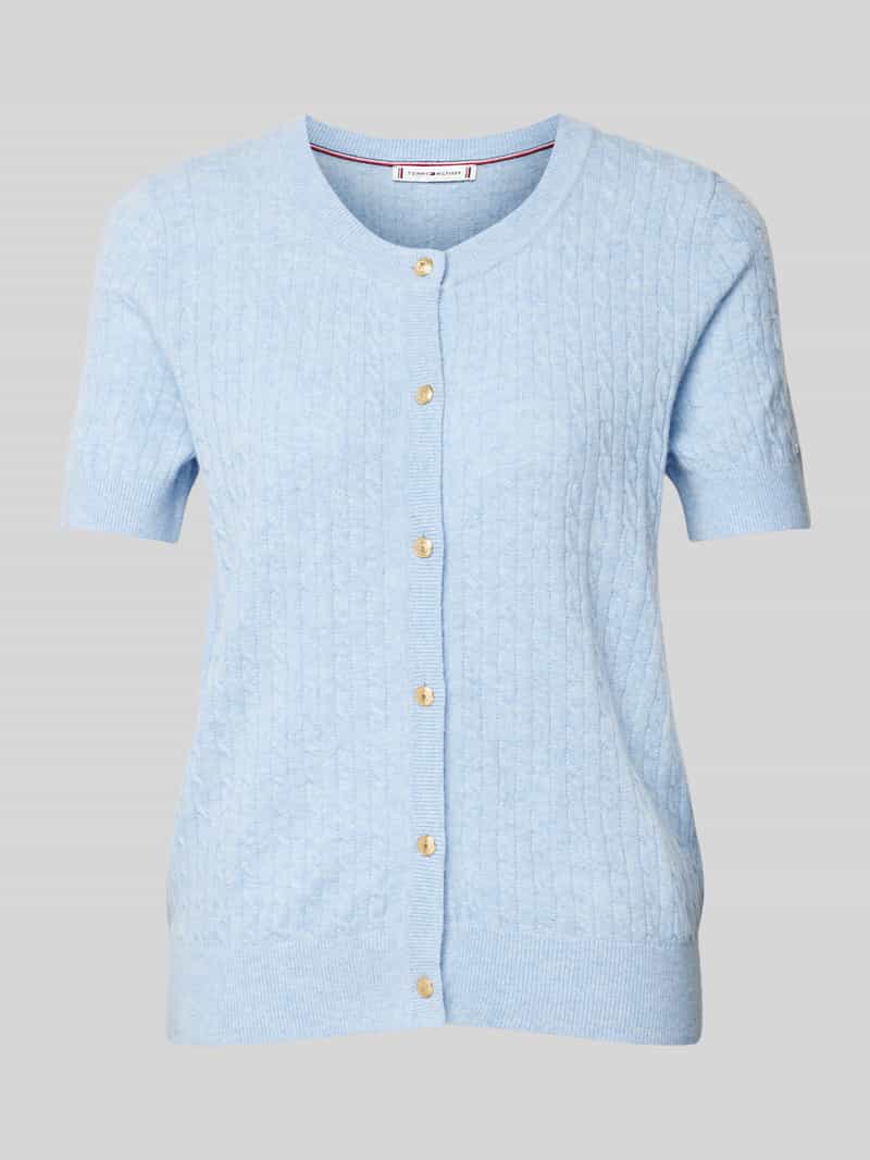 Tommy Hilfiger Wollen cardigan met 1 2-mouwen