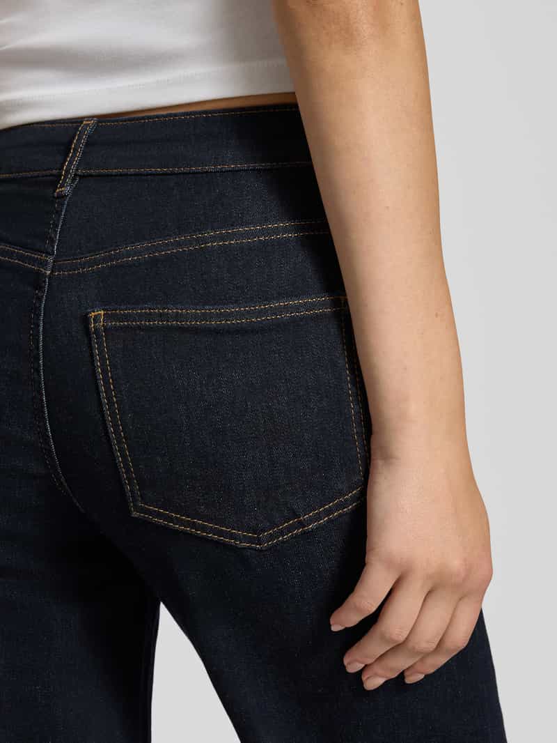 Only Wide leg jeans van katoenmix model 'MADISON'