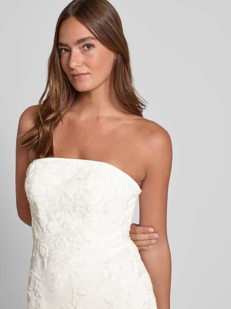 luxuar Bruidsjurk in off shoulder-look