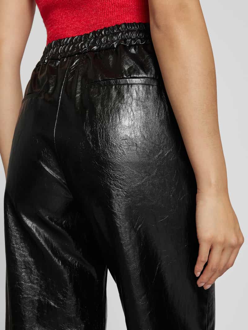 Weekend Max Mara Stoffen broek met elastische band model 'PLUTONE'
