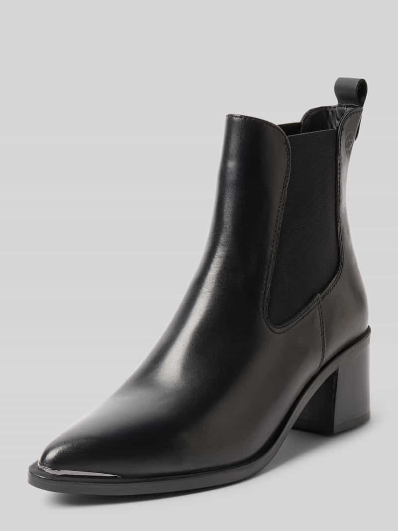 tamaris Chelsea boots van echt runderleer