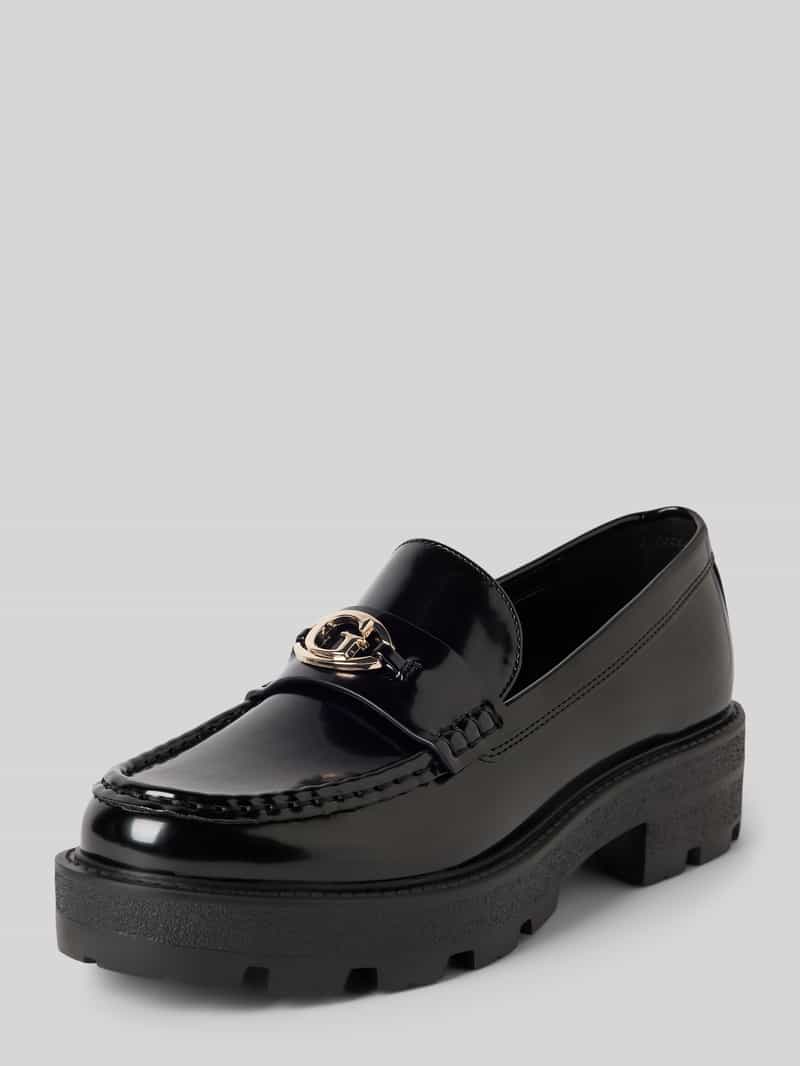 Guess Loafers met labeldetail, model 'YANIKA'