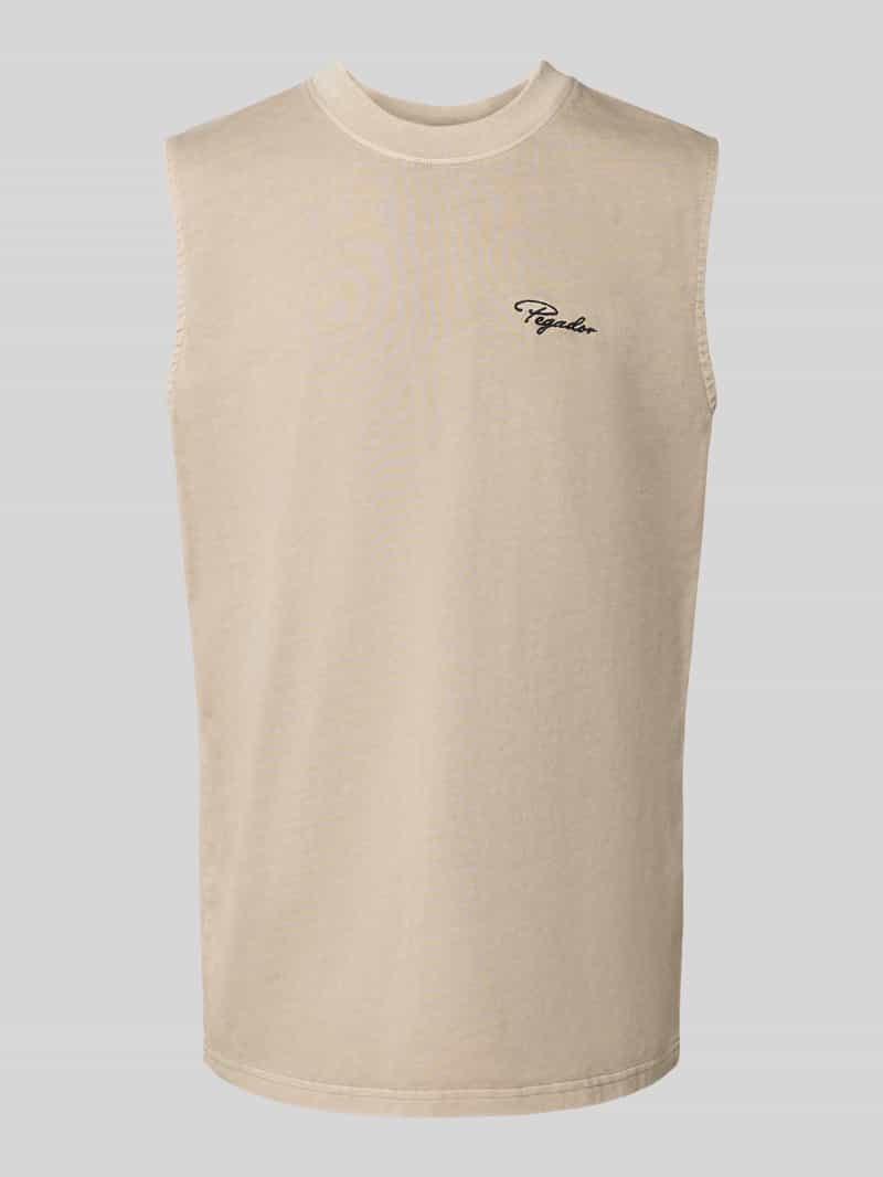 Pegador Tanktop met labelstitching