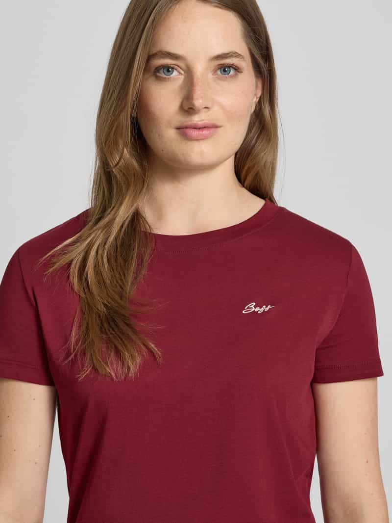 Boss Orange Regular fit T-shirt van puur katoen model 'ESOGO'