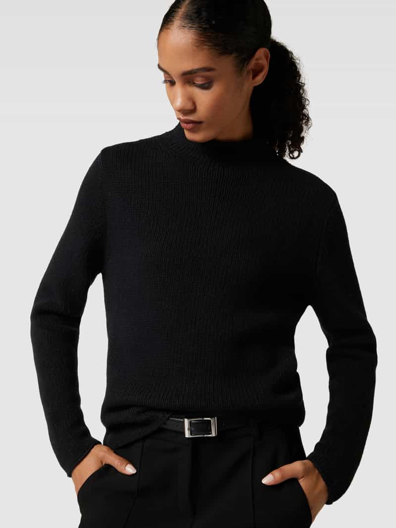 FYNCH-HATTON Gebreide pullover met opstaande kraag model 'Basic'