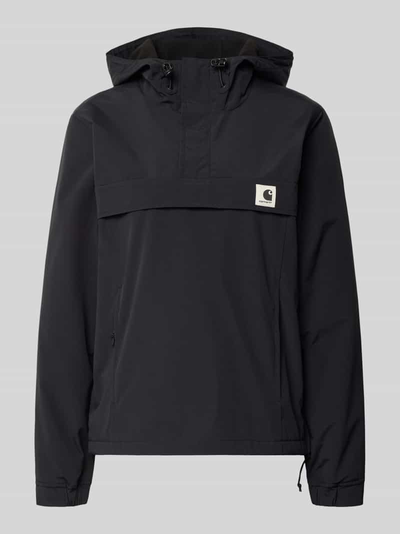 Carhartt Work In Progress Regular fit windbreaker met logopatch model 'Nimbus'