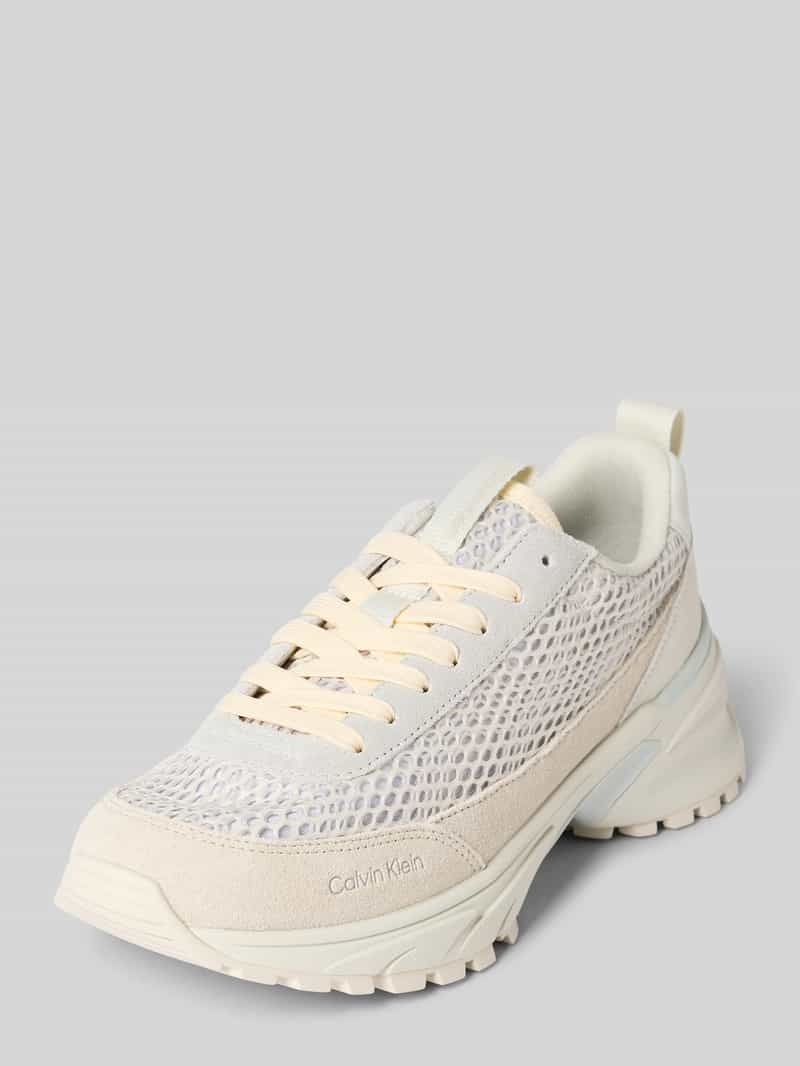 Calvin Klein Jeans sneakers met labeldetail en geprofileerde zool