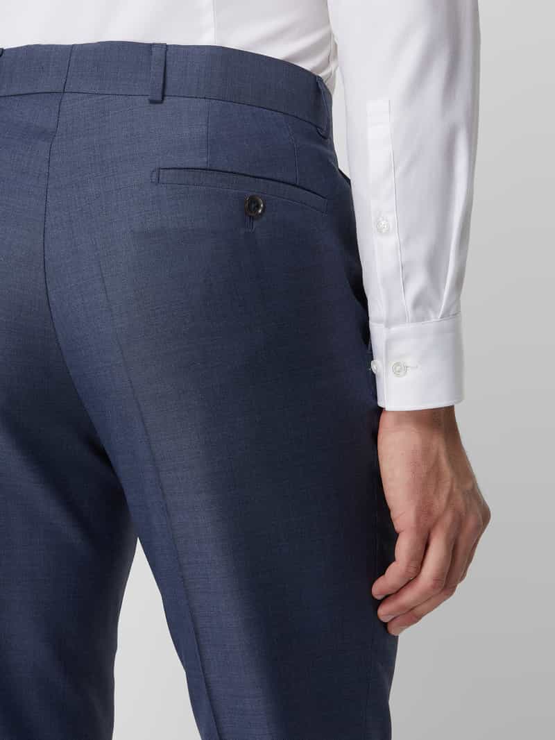 carl gross Pantalon van scheerwol model 'Stevenson'