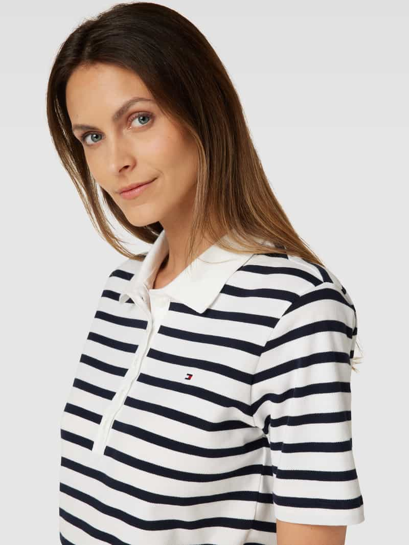 Tommy Hilfiger Poloshirt met streepmotief