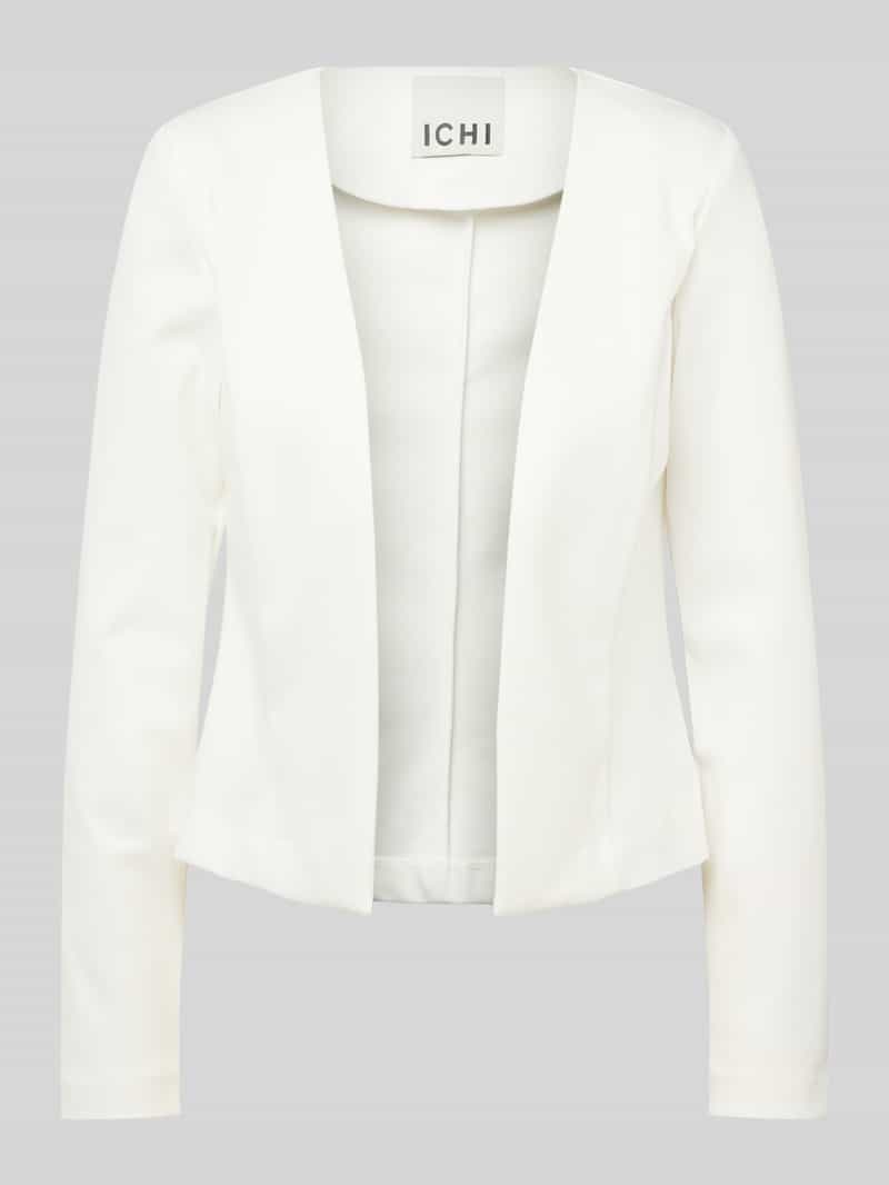 Regular fit blazer met opengewerkte voorkant, model 'KATE'