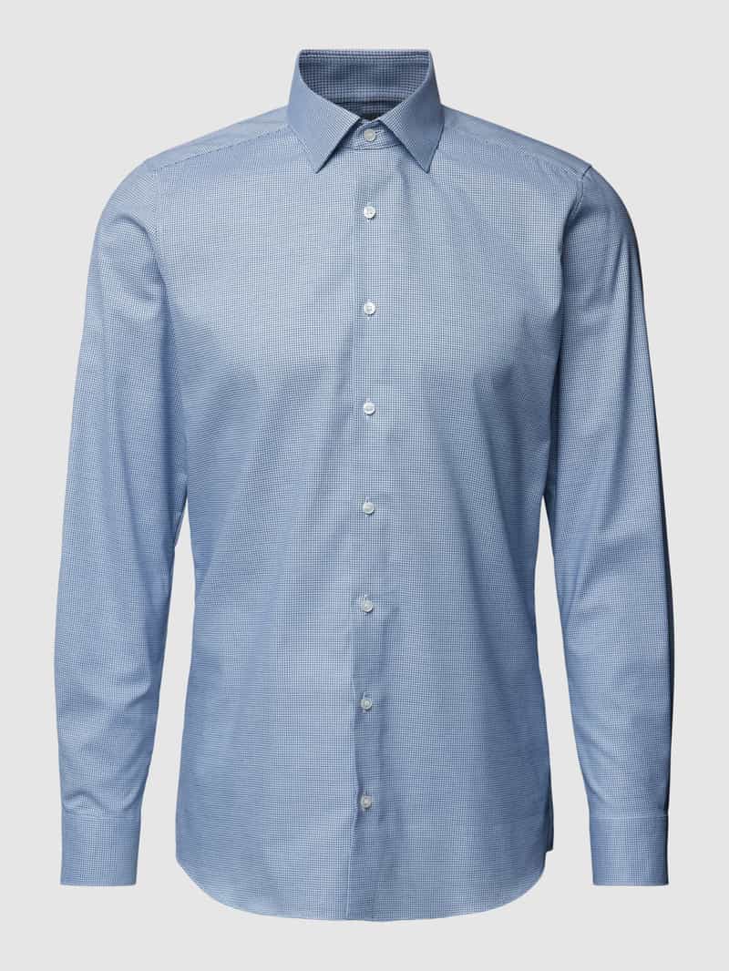 OLYMP Level Five Slim fit zakelijk overhemd met effen structuur