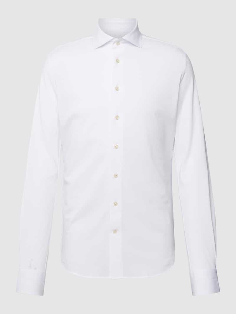 Vrijetijdsoverhemd in effen design Profuomo