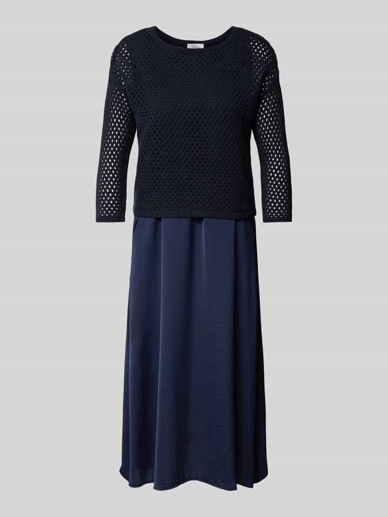 ROBE LÉGÈRE Midi-jurk met gaatjesmotief