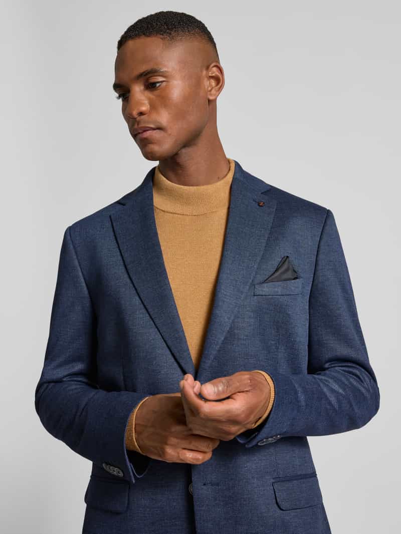 Zuitable Slim fit colbert met borstzak model 'Nick'