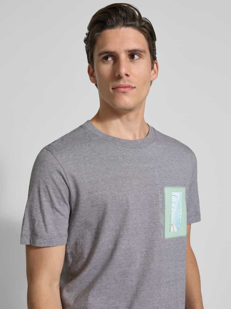 Tom Tailor Denim Regular fit T-shirt van puur katoen
