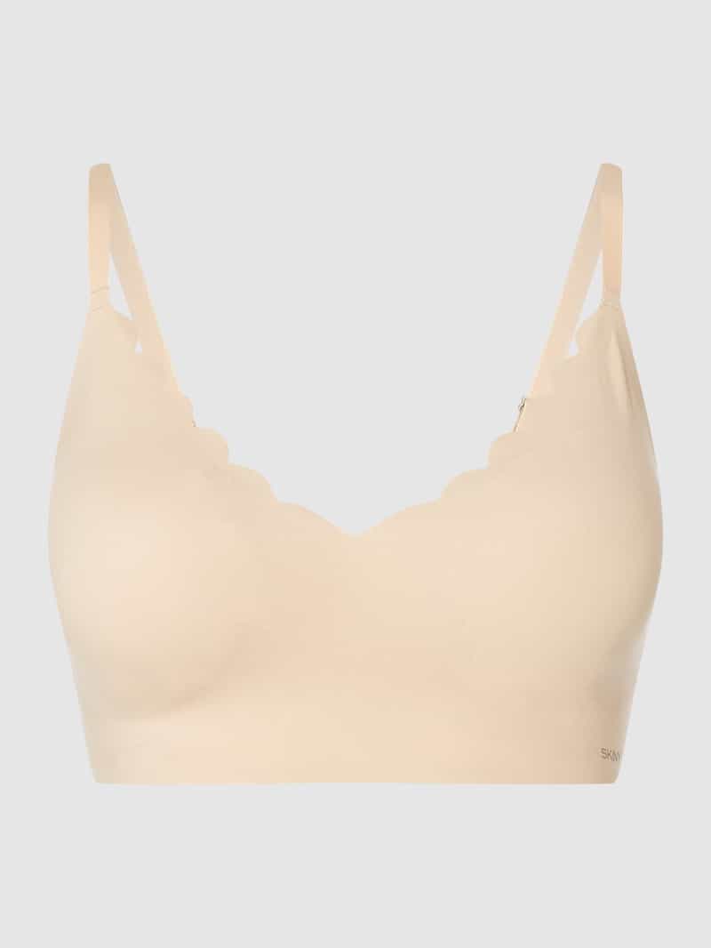 Skiny Bustier Micro Essentials Crop top, uitneembare pads en verstelbare bandjes