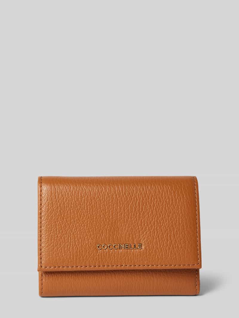 Coccinelle Portemonnee met labelapplicatie