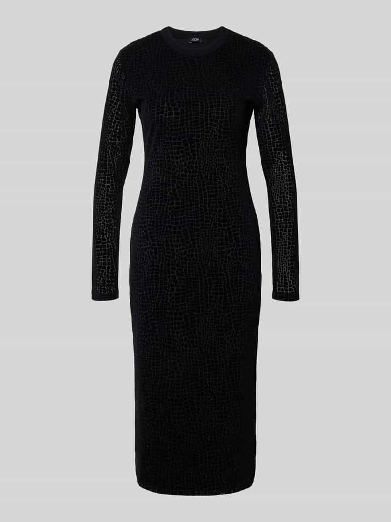 Joop! Midi-jurk met ronde hals model 'DEBRA'