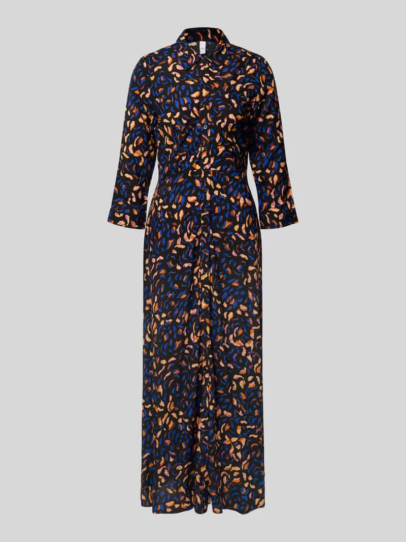 YAS Maxi-jurk met knoopsluiting model 'SAVANNA'