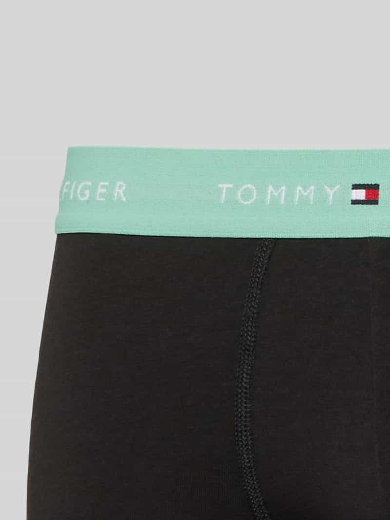 Tommy Hilfiger Slim fit boxershort van katoenmix in een set van 3 stuks