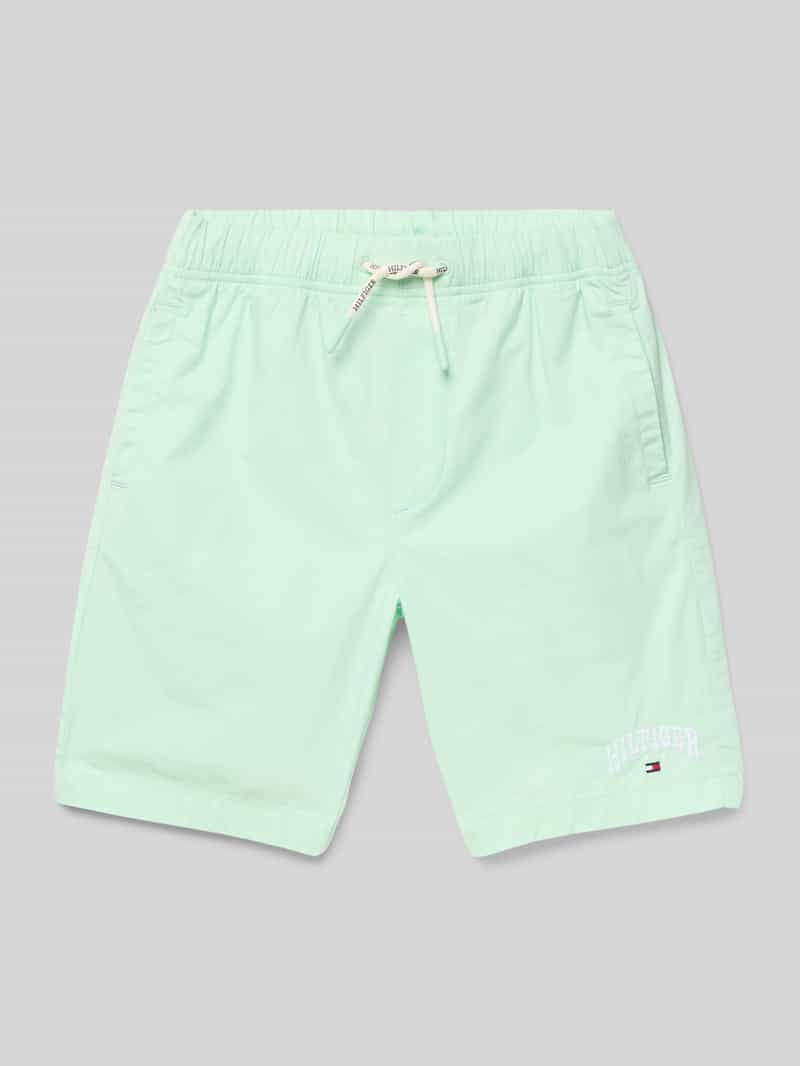 Tommy Hilfiger Teens Korte broek met labelstitching
