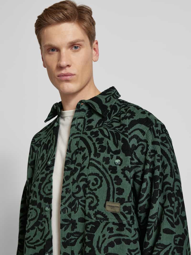 Only & Sons Regular fit ribcordoverhemd met kentkraag model 'BANKS'