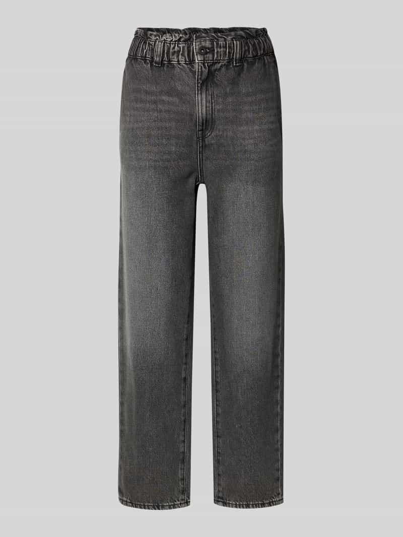 Jake*s Casual Jeans met elastische band in used-look