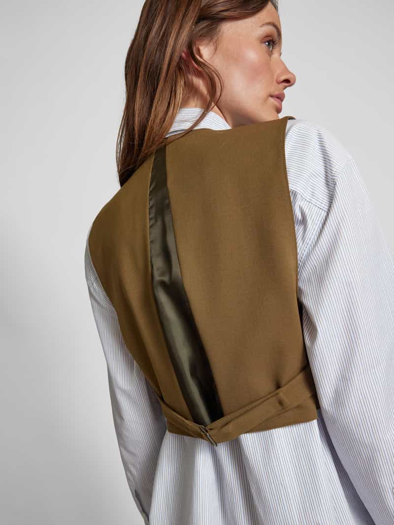 Weekend Max Mara Gilet met kralen en haakjessluiting