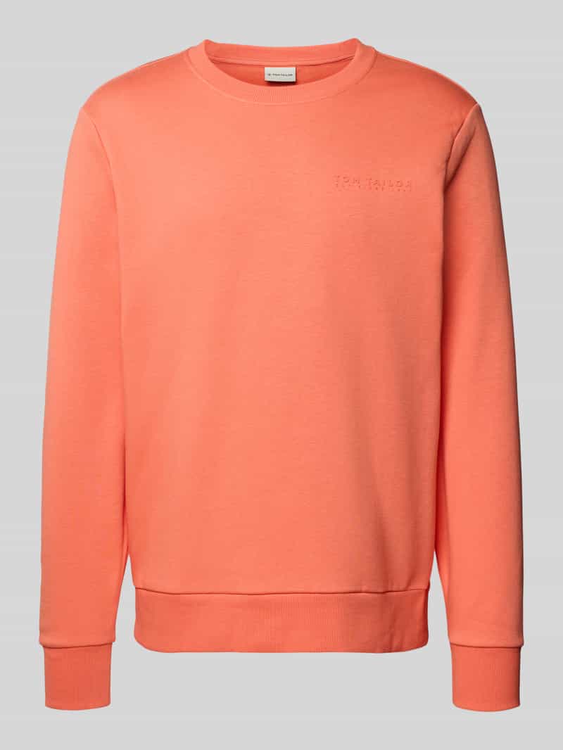 Regular fit sweatshirt van katoenmix