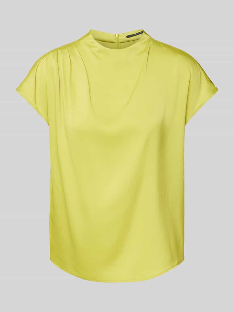 comma Regular fit blouseshirt met plooien