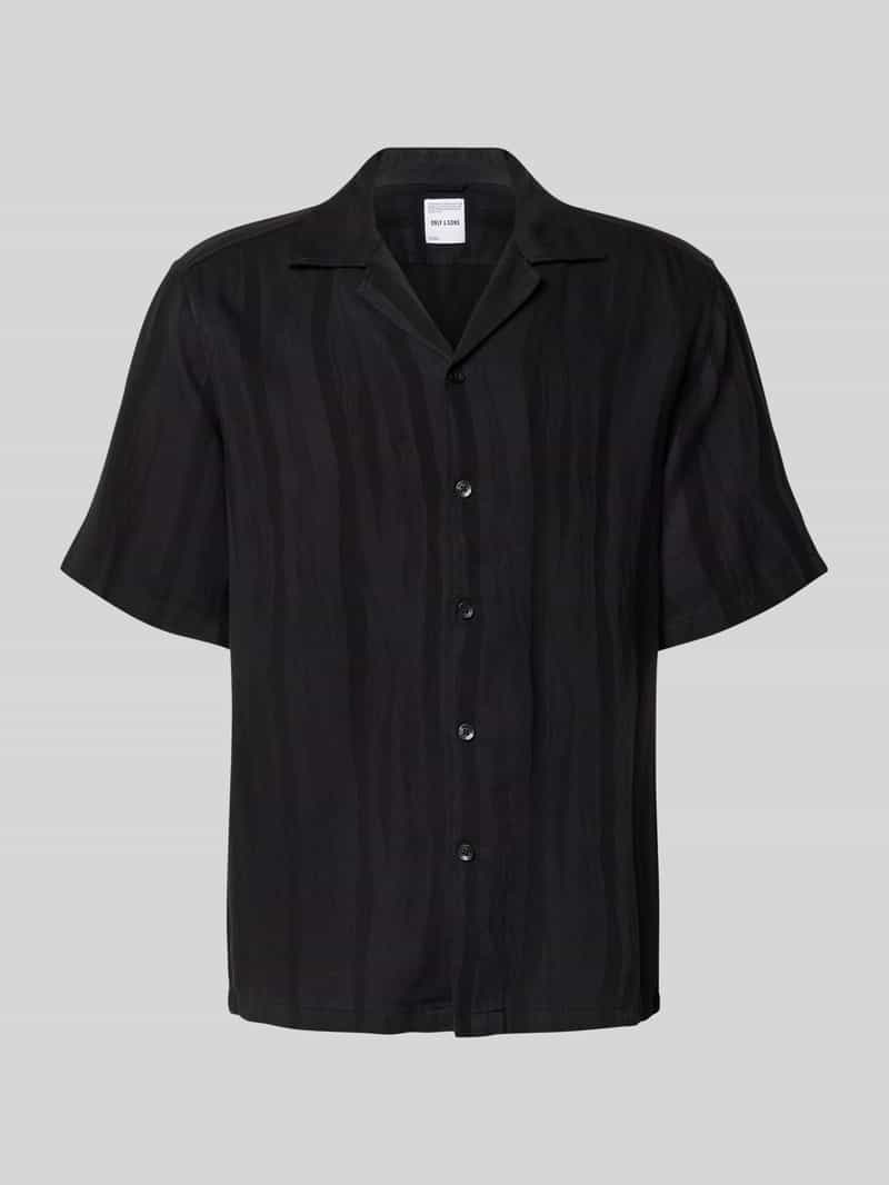 Only & Sons Regular fit vrijetijdsoverhemd met resortkraag model 'ROBERT'