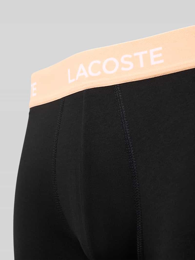 Lacoste Boxershort met elastische band met label in een set van 5 stuks