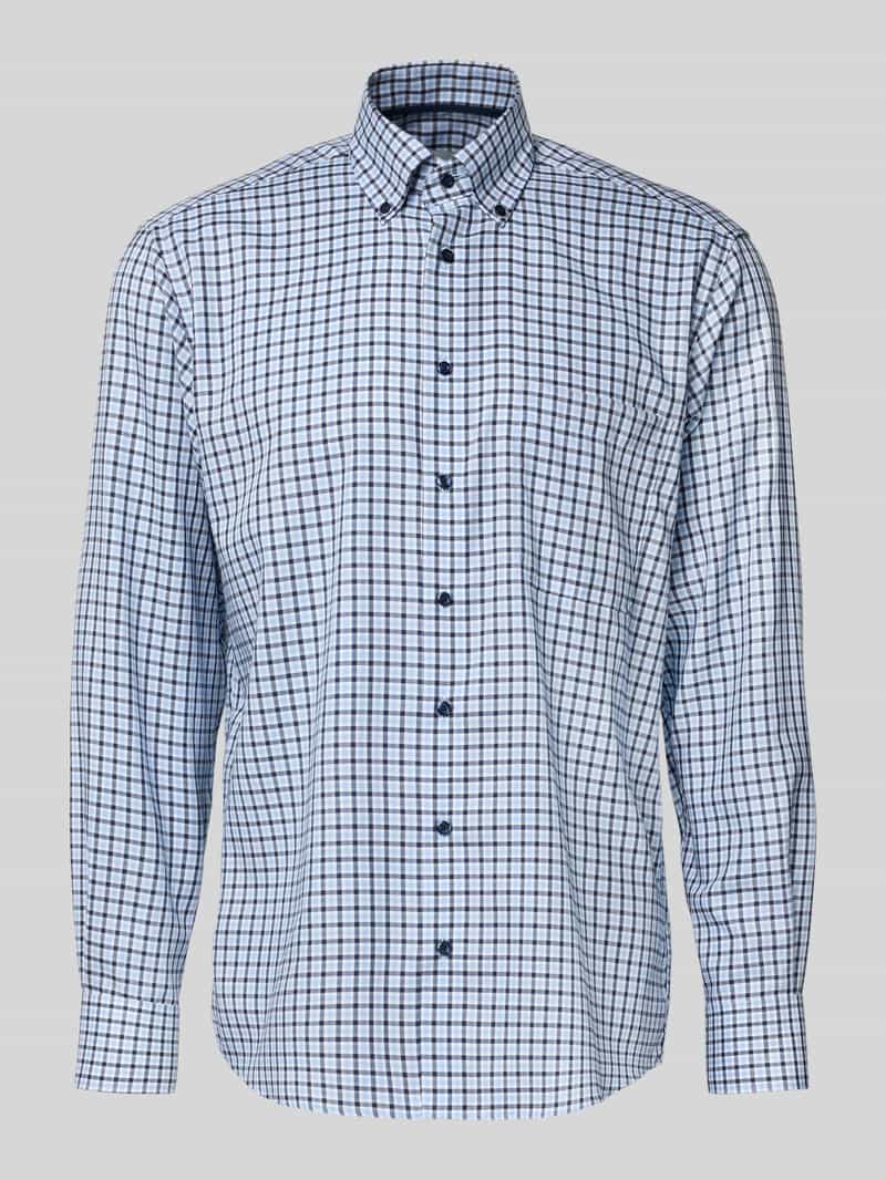 Eterna Comfort fit zakelijk overhemd met button-downkraag