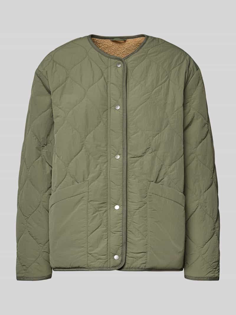 Camel active Keerbare jack met ronde hals
